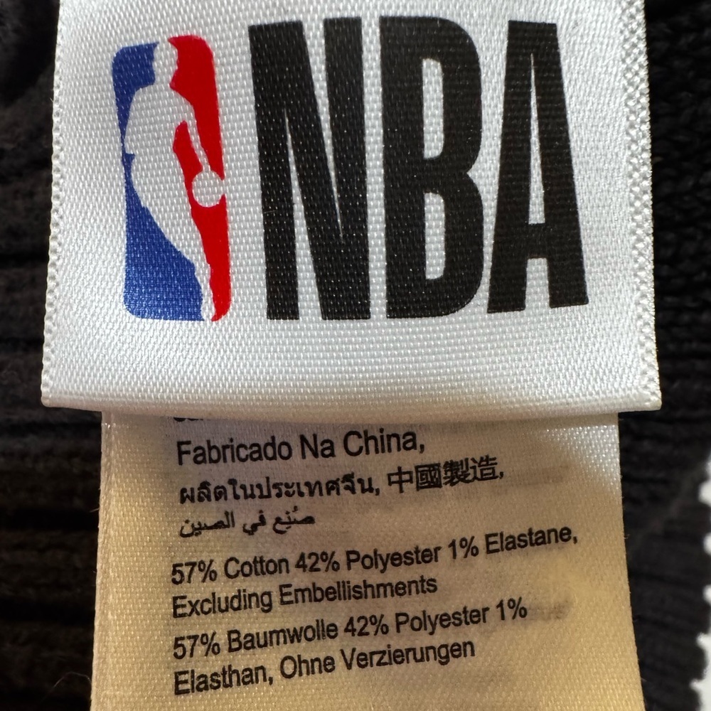 NBA Black Knit Beanie - Picture 3 of 3